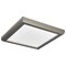 Nuvo Blink Pro 11W 7 in. LED Fixture - CCT Selectable - Square Shape - Brushed Nickel Finish - 120V 62/1717 - alternate 2